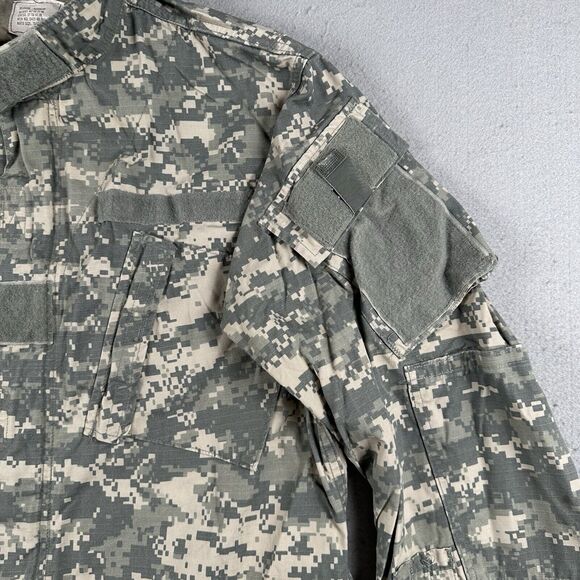US Military ACU Army Combat Uniform Coat UCP Digital Camo Ripstop Medium Reg - Picture 4 of 16